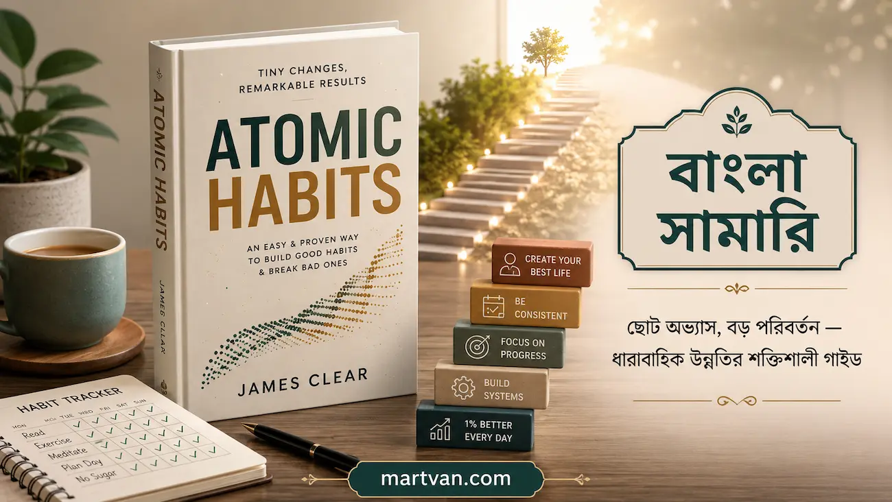 বাংলা বই সামারি — Atomic Habits ও ছোট অভ্যাসে বড় পরিবর্তন
