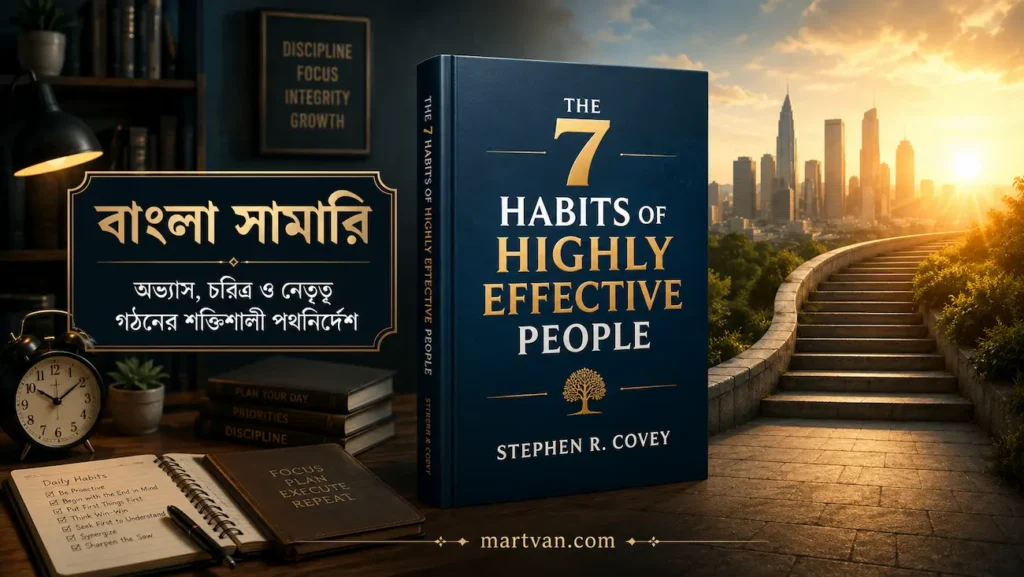 The 7 Habits of Highly Effective People বাংলা সামারি — Stephen Covey-র জীবন পরিবর্তনের সাতটি অভ্যাস