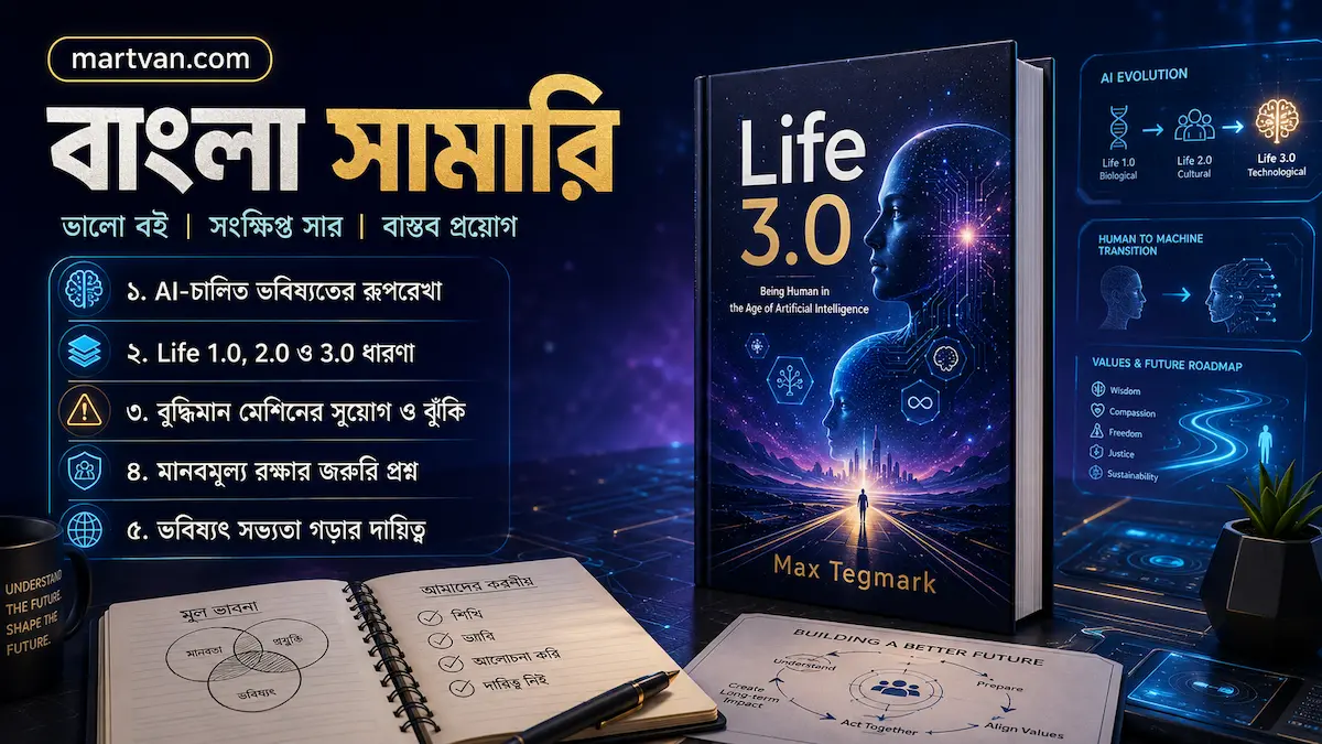 Life 3.0 বাংলা সামারি — কৃত্রিম বুদ্ধিমত্তা ও মানবজাতির ভবিষ্যৎ