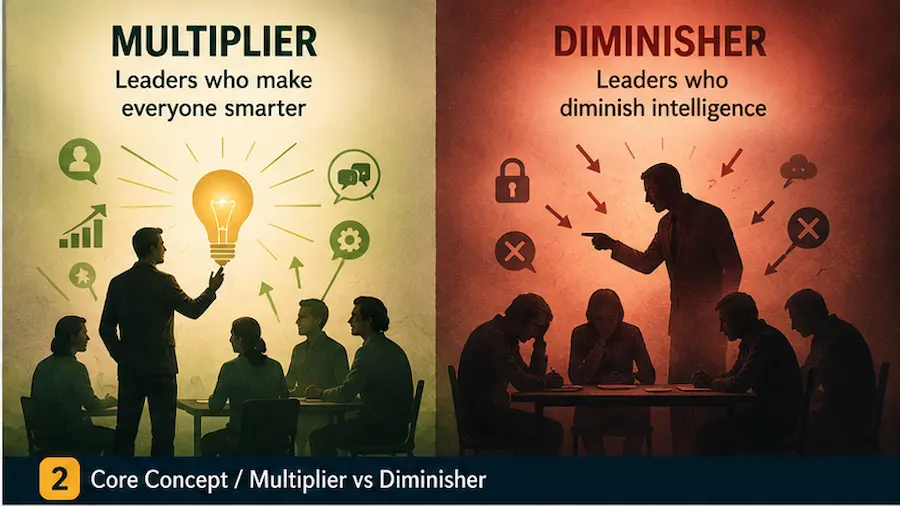 Multipliers বাংলা সামারি — Multiplier ও Diminisher নেতৃত্বের পার্থক্য