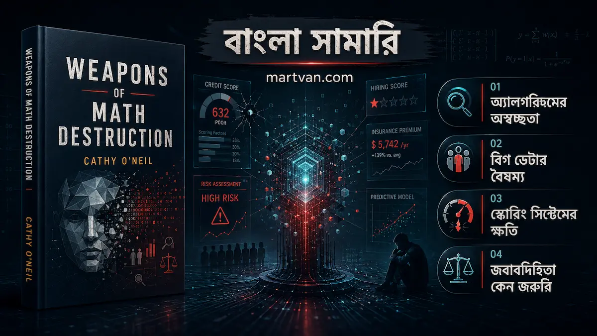 Weapons of Math Destruction বাংলা সামারি হিরো ইমেজ